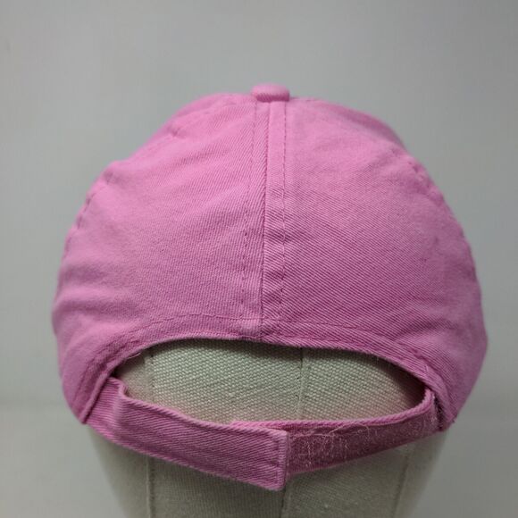 Disney Junior Girl's Minnie Mouse Strapback Hat Pink Size Toddler Big Print - Picture 6 of 9